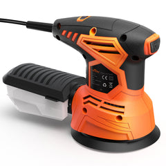110V/220V 240W Electric Random Orbital Sander Rotary Sander 125mm with 20Pcs Sandpapers Circular Sander Dust Collection Box
