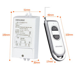 Hesunse Wireless Remote Control Smart Switch 4000W High Power Water Pump Household 85-265V