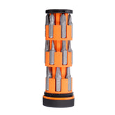 18 In 1 Screw Driver DIY Household Screwdriver Wheel Storage Design W/ 18Pcs Screw Bits From