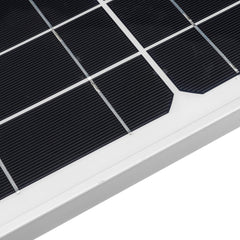18V 40W Monocrystalline Silicon Aluminum Frame Solar Panel+Solar Controller+Cables Kit