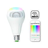 E27 12W RGB+W+WW Smart WiFi APP Control LED Light Bulb Speaker Work With Alexa AC110-240V
