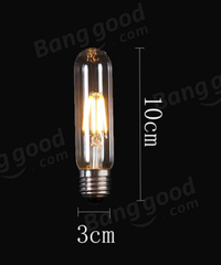 4W Retro Vintage Incandescent 800Lm Warm White Lamp Bulbs AC110/220V