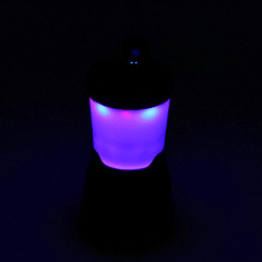 10W Rechargeable Rotating LED Camping Lantern 6000mAh Emergency Hiking Light with 4 Modes