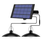 1/2/3/4 Head LED Solar Pendant Light IP65 Waterproof Outdoor Indoor Remote Control Solar Lamp for Garden Porch