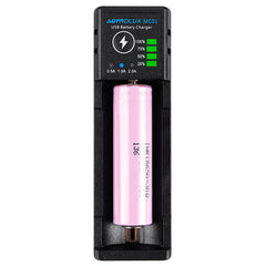 2 in1 USB Charging Mini Battery Charger Portable Mobile Phone Power Bank Current Optional Charger For 18650 21700 26650 14500 Li-ion Battery