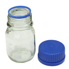 Experiment Glass Reagent Bottles Blue Screw Cap 100ml 250ml 500ml 1000ml