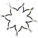 8Pcs Round Beading Nose Pliers Wire Side Cutters Pliers Tools Set