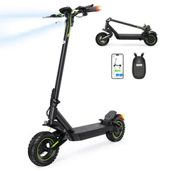 Folding Electric Scooter 48V 15Ah Battery 1000W Motor 25KM/H 10 Inch Tire 60KM Range 150KG Load Capacity Commuter Moped