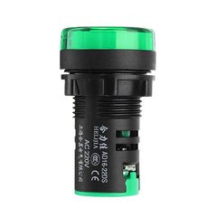 AC220V 22mm Indicator Lamp Signal Light Lamp LED Power Indicator Green