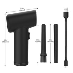 Cordless Air Duster for Computer Cleaning, Replaces Compressed Spray Rechargeable Cleaner Blower