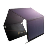 21W Foldable Solar Cells Charger Backpack Monocrystalline Solar Panel Charger with Dual USB Port for Phone Solar Battery