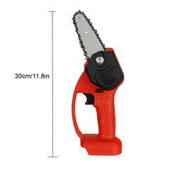 550W 4" Mini Cordless One-Hand Saw Woodworking Electric Chain Saw Wood Cutter