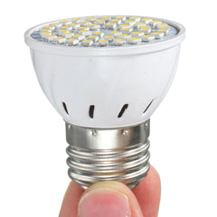 E27 E14 GU10 MR16 LED 4W 48 SMD 3528 LED Pure White Warm White Spot Lightt Lamp Bulb AC110V AC220V