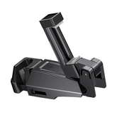 2 in 1 Car Back Seat Hook Hanging Storage Mount Holder Mobile Phone 4.0-6.5 inch Universal 360 Rotation Auto Car Phone Holder
