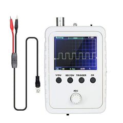 DSO Shell Oscilloscope with BNC-Clip Cable Probe and 2.4-inch Color TFT Display