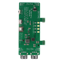 Battery Monste Dual 18650 Battery Power Supply UPS 5V 3A Power Bank