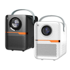 Smart 4K Portable LED Projector, 1080P, Wifi, Remote, Electronic Focus, Keystone Correction, Built-in Speaker, Home Theater