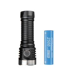 4*XHP50.2 11000LM 500M USB-C Rechargeable Anduril UI EDC Flashlight with 1Pcs Astrolux E1825 2500mAh 18A 3.7V 18650 Li-ion Battery