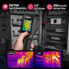 GreenZech Industrial 240 Pro | 240x240 HD Thermal Imaging Camera | 25Hz Professional Handheld Infrared Imager