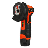 12V Mini One Hand Electric Angle Grinder Brushless Portable Wood Metal Polishing Cutting Grinding Tool