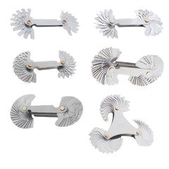 US+Metric+Inch Rib Pattern Thread Gauge Suitable for Industrial measurement