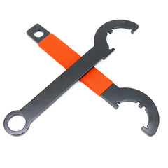 Locknut Wrench Survival Nut Wrench for Locknut Screw Off Reinstallation Spanner Nut Removal