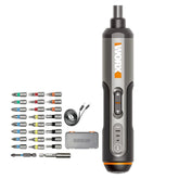 4V USB Mini Electric Screwdriver Hosehold DIY Screw Driver Tool Handle with 26Pcs Bit