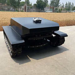 Remote Control Lawn Mower HTM800-PRO 800mm Cutting Width 608CC Engine 45 Degree Slope Capability Efficient Grass Cutting Long Range Operation