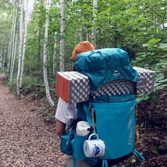 Upgraded 2.5cm Thicken Aluminum Membrane Foldable Camping Moisture-Proof Pad Egg Created IXPE Foam Mattress mat