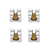 4pcs Solid Polymer SBR12UU 12mm Open Block Linear Bearing Slide CNC Router Linear Slide