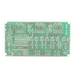 5pcs 5V-12V AT89C2051 Multifunction Six Digital LED DIY Electronic Clock Kit