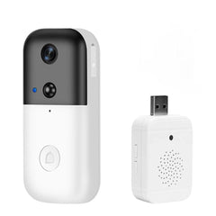 WIFI Doorbell Camera 140 Viewing Angle Video Calls Alarm Push PIR Detection Home Security Camera
