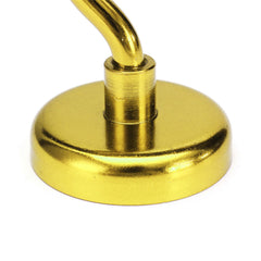 48mm 90KG Magnetic Hook Holder Neodymium Magnet Yellow Hook Magnet