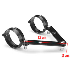 37-60mm Headlight Mount Bracket Head Light Lamp Holder Adjuster Fork Mount Clamp Universal Motorcycle Accessories