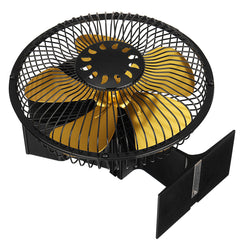 Large Air Volume Heater Fan: 5-Leaf, 5-Color Fireplace with Cover