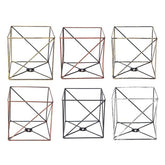 Iron Vintage Ceiling Light Fitting Lamp Bulb Square Cage Bar Cafe Lampshade