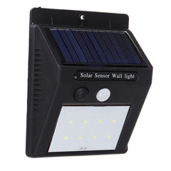 60 LED Solar PIR Motion Sensor Garden Outdoor Security Wall Light Wireless Light