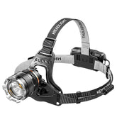 High Powerful ZOOM Sensor Headlamp XHP50 Super Bright Outdoor Headlight torch Flashlight USB Rechargeable Light Fishing Light