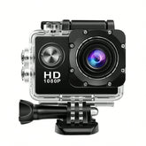 2MP 1080P USB Sports Action Camera, Waterproof, 90° Angle, 60FPS, ≤2" Display, PC Material, USB Power Supply