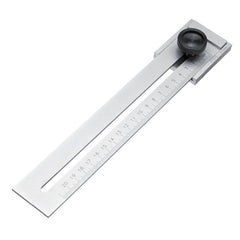 Carbon Steel Marking Gauge, 0-200/250/300mm, 0.1mm Resolution, 40mm Wide, Durable Tool for Woodworking & Engineering