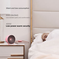 400W Mini Electric Heater for Winter - Hand Warmer for Office, Home, Bathroom