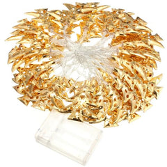 4M 40LEDs Battery Operated Iron Christmas Tree LED Fairy String Light Party Wedding