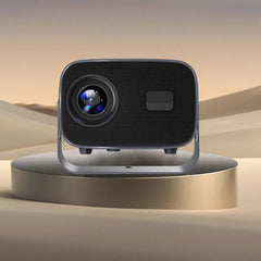 Mini LED Projector, Android 11.0, 1080P, Dual 5G WiFi, 390 ANSI Lumens, 160" Screen, Portable Outdoor Movie Theater