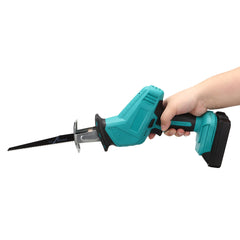 Cordless Reciprocating Saw For Makita & 4pcs Saw Blades Woodworking Wood Cutter Electric Saw Fit Makita