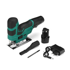 12V Portable Electric Saw Pruning Jig Saw Rechargeable Woodworking Power Tools Wood Cutter