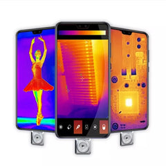 GreenZech Mobile 256 Pro-M | Manual Focus Smartphone Thermal Camera | 256x192 HD Infrared Imager for PCB & Professional Testing