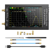 Vector Network Analyzer 1MHz to 6GHz TDR Function 4.3 Inch Resistive Touchscreen High Accuracy Fast Sweep Speed VNA Analyzer