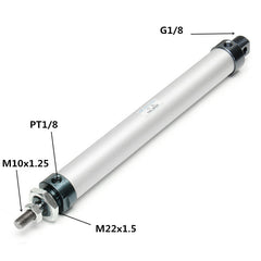 25mm Bore 200mm Stroke Double Acting Mini Pneumatic Air Cylinder