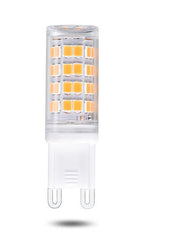 G9 3W SMD2835 52LEDs Warm White Pure White Light Bulb No Flicker AC100-265V