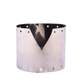 Titanium Ultra-light Wind Shield For Gas-burner Alcohol Stove Portable Folding Camping Equipment Outdoor Cooking Guard
